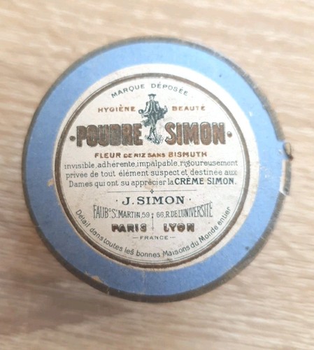 Ancienne boîte poudre - ancienne,