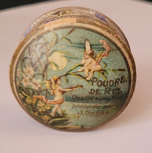 Ancienne boîte poudre riz - ancienne, de