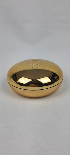 Poudrier doré boîte à - doré, ou