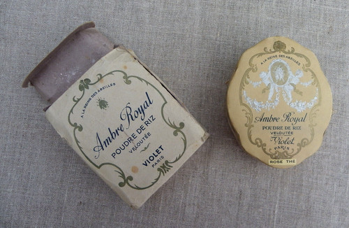 Boîte poudre ancienne - boÎte,