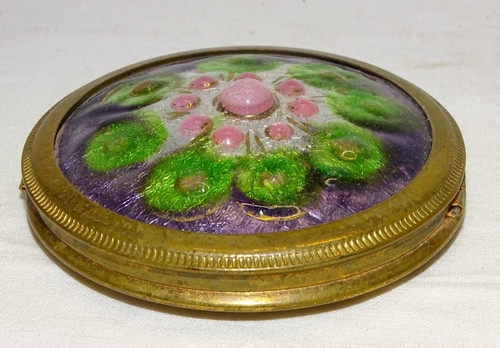 Ancienne boite a poudre - ancienne,