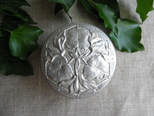 Ancienne boite poudre en - poudre,