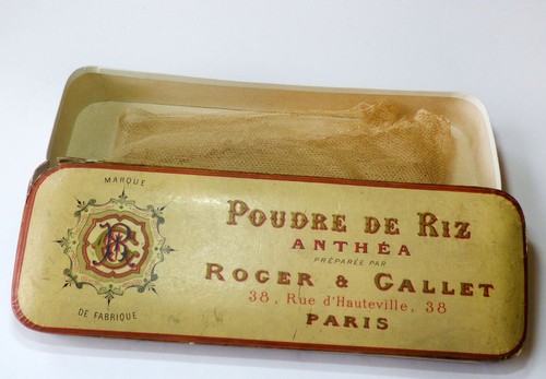 Antica scatola polvere in - antica, di