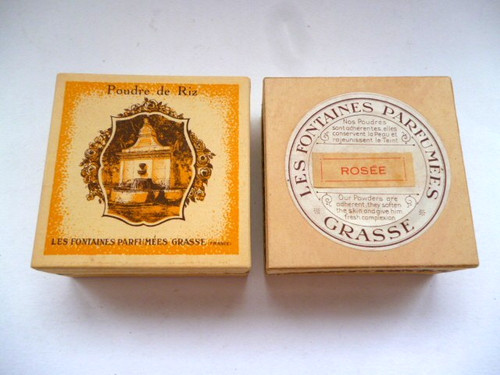 Boite poudre parfumerie - poudre,