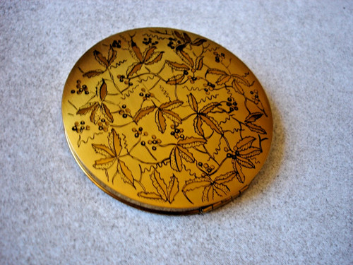 Ancienne boite poudre - boite, vogue